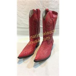 New Store Sample Boots Lizard Skin Size 9 1/2