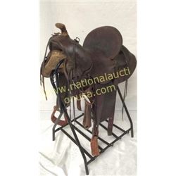 15in Antique Western Saddle