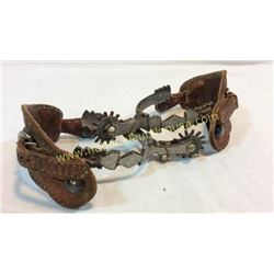 Silver Inlay Spurs