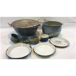 Collection Of Enamel Ware