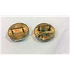 Image 2 : Antique L Bridle Rosettes