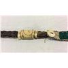 Image 4 : Sioux Beaded Watch Fob With Bone Horse Button