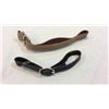 Image 1 : 2 Leather Watch Fobs