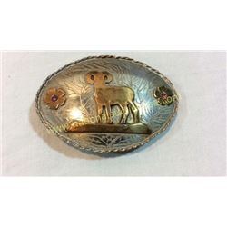 Ram Belt Buckle By Harry Bentz