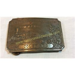 Wells Fargo and Company Colorado Belt Buckle