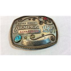 Rodeo Champion Belt Buckle