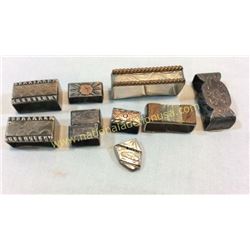 Collection of Belt Keepers