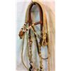 Image 2 : Leather And Rawhide Bridle With Rawhide Romal