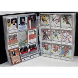 BINDER OF 500+ VARIOUS HOCKEY CARDS INCLUDING