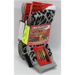 3 PACK OF LADIES HEATWAVE SOCKS