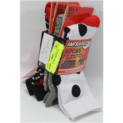 3 PACK OF LADIES HEATWAVE SOCKS