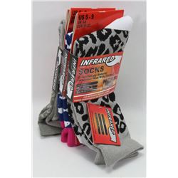 3 PACK OF LADIES HEATWAVE SOCKS