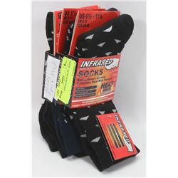 3 PACK OF MENS HEAT WAVE  SOCKS