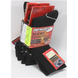 3 PACK OF MENS HEAT WAVE  SOCKS