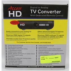 ACCESS HD DIGITAL TO ANALOG CONVERTER