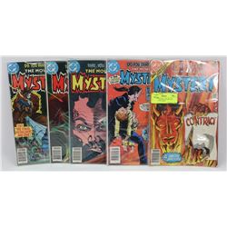 LOT OF 5 VINTAGE 1970-80'S DC HOUSE OF MYSTERY