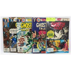 LOT OF 5 VINTAGE 1970-80'S CHARLTON COMICS