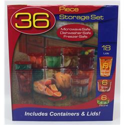 NEW 36PC STORAGE SET