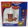 Image 1 : NEW 49PC STORAGE SYSTEM INCLUDES CONTAINERS
