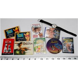 COLLECTION OF DISNEY MOVIE  BUTTONS