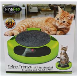 NEW FELINE FRENZY CAT TOY WITH BUILT IN