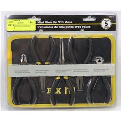 5 PIECE MINI PLIER SET NEW IN PACKAGE