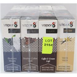 LOT OF 24 JARS OF 10MIL NICOTINE FREE FLAVOUR JUICE