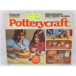VINTAGE POTTERYCRAFT MOTORIZED POTTERS WHEEL