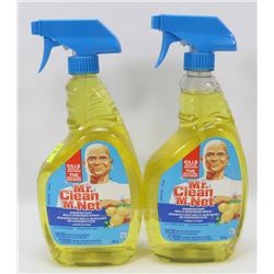 TWO BOTTLES OF MR.CLEAN MULTI SURFACE CLEANER/