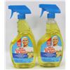 Image 1 : TWO BOTTLES OF MR.CLEAN MULTI SURFACE CLEANER/
