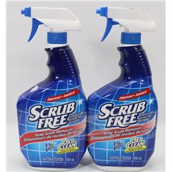 TWO BOTTLES OF SCRUB FREE SOAP SCUM REMOVER