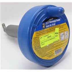 NEW 25 FOOT PLUMBING SNAKE - TOOLS
