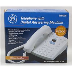 GE TELEPHONE WITH DIGITAL ANSWERING MACHINE