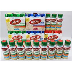 LARGE LOT OF ASSORTED BOOST DRINKS