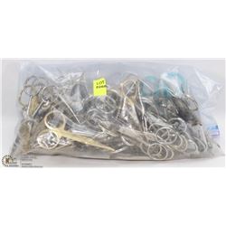 BAG OF ASSORTED SCISSORS