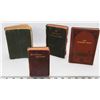 Image 1 : LOT OF 4 ANTIQUE BOOKS.