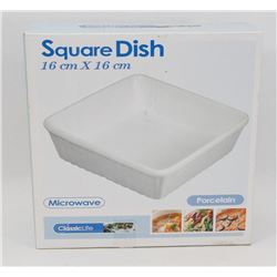 NEW 16CM X 16CM SQUARE SERVING DISH