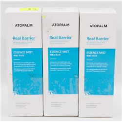 LOT OF 3 ATOPALM REAL BARRIER ESSENCE MIST 80ML EA