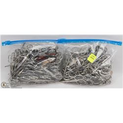 TWO BAGS OF ASSORTED SCISSORS