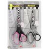 Image 1 : TWO PAIRS OF SCOTCH 8" SCISSORS