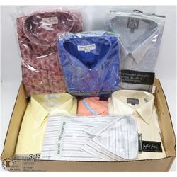8 BRAND NEW DRESS SHIRTS