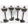 Image 1 : 4 PATIO LANTERNS