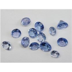 #19-TANZANITE(APP 2CTS, 2.5 - 4.5MM)