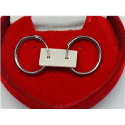 #36-STERLING SILVER HOOP STYLE EARRINGS