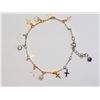 Image 1 : #37-STERLING SILVER TRI COLOUR CUBIC ZIRCONIA