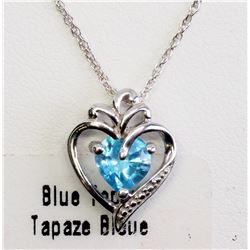 #49-STERLING SILVER BLUE TOPAZ (DECEMBER