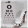 Image 1 : FLAT WITH STILETTO WINE HOLDER, EXTRA LARGE