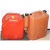 Image 1 : 2 LARGE GAS JERRY CANS