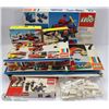 Image 1 : BOX FULL OF 1970S LEGO SETS WITH BOXES.