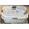 Image 1 : 2 LAUNDRY BASKETS - RUBBERMAID HIP HUGGER AND